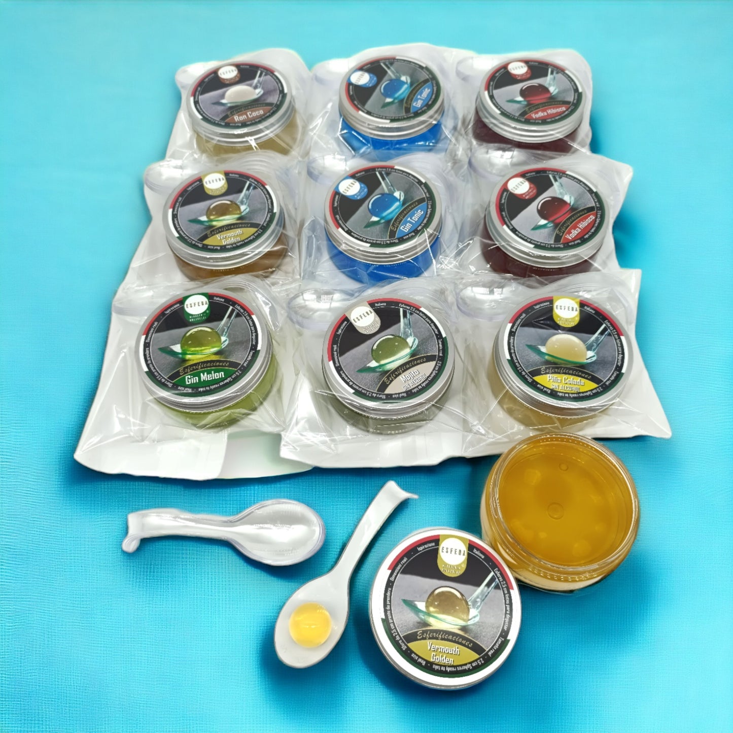 Pack 10 Sachets Pot de 10 sphères - 100 Sphères